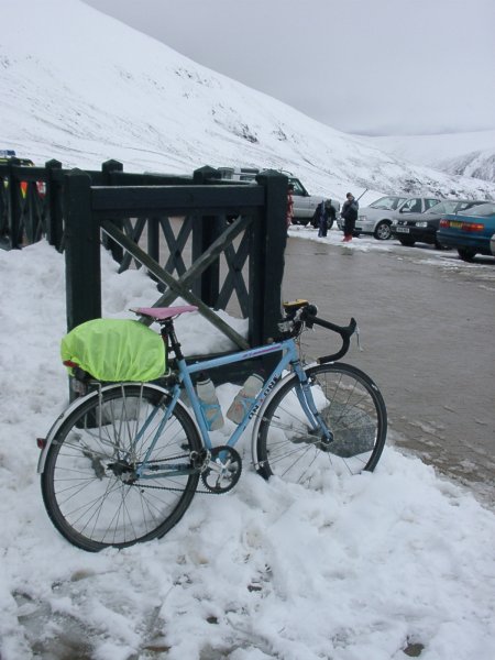 fixie at Glenshee ski centre