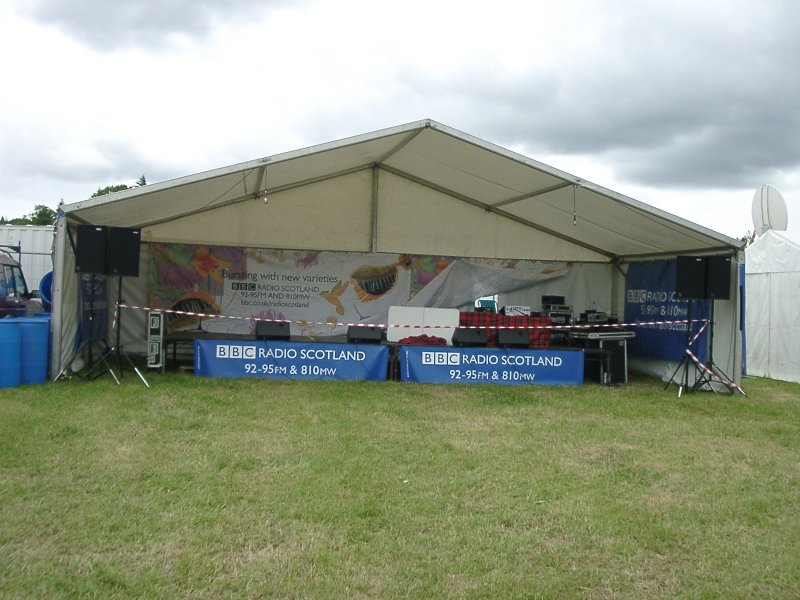 Radio Scotland stage
