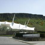 tent by the crags